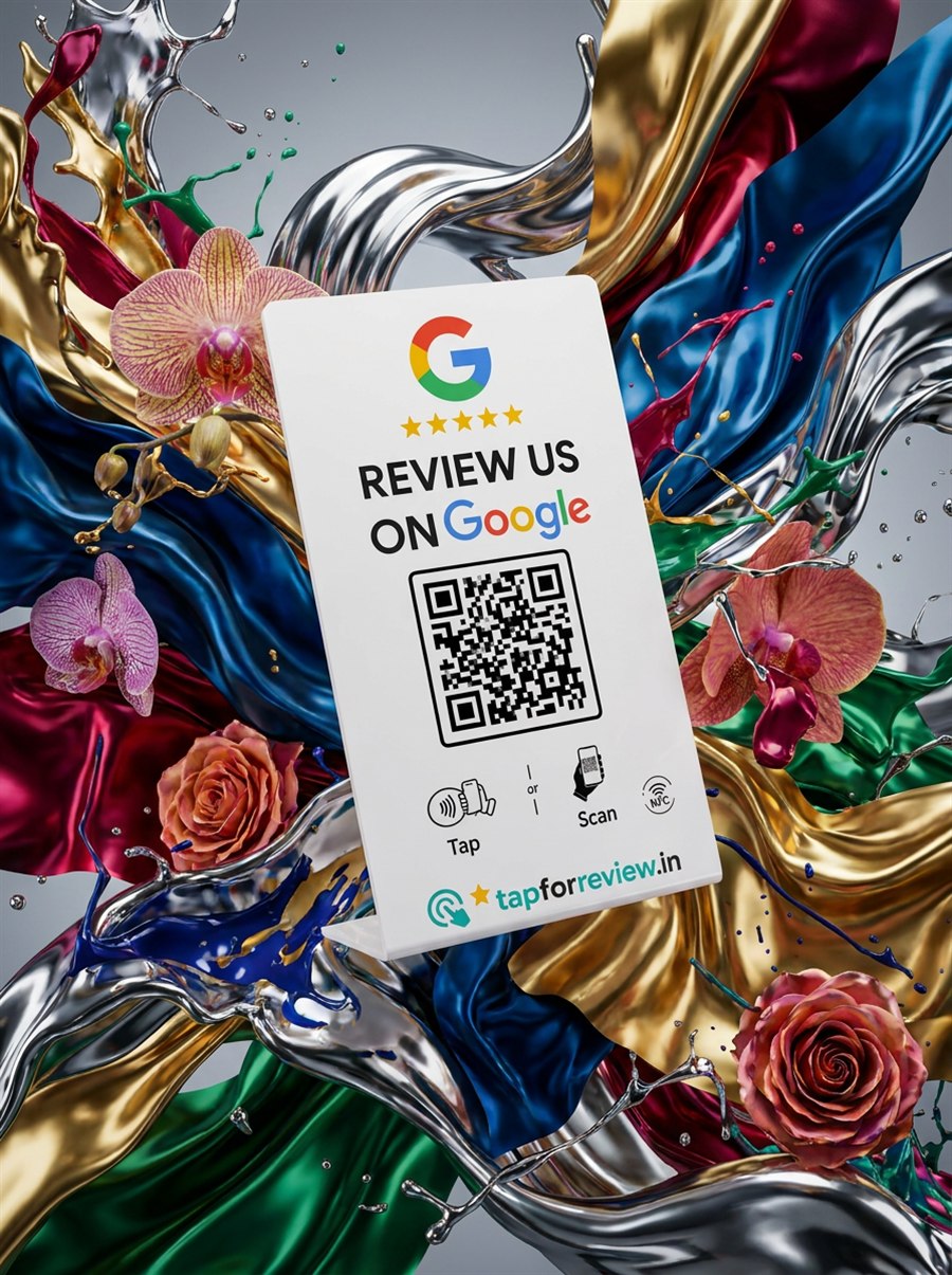 TapForReview Smart Tap Google Review Stand